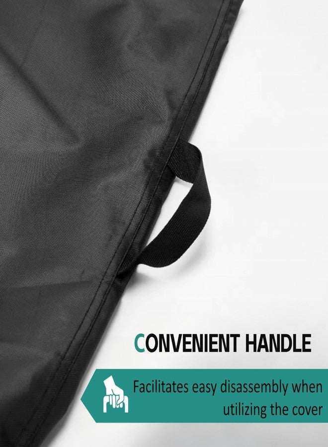 Wulbesin Commercial Planetary Mixer Cover, Compatible with Univex mixers，High Density Oxford Fabric (Only Cover) (40+ Quart) - Image 4